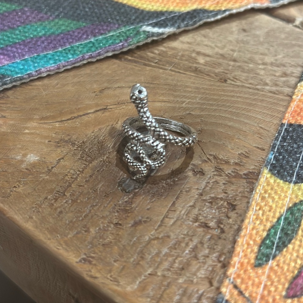 Silver Snake Ring - Picture 3 of 4